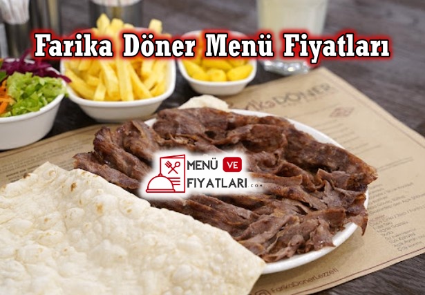 Farika Döner Menü Fiyatları