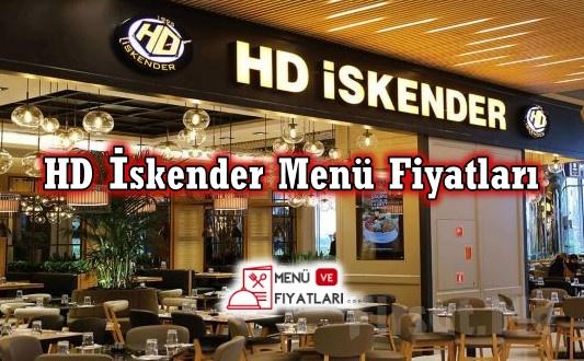 HD İskender Menü Fiyatları